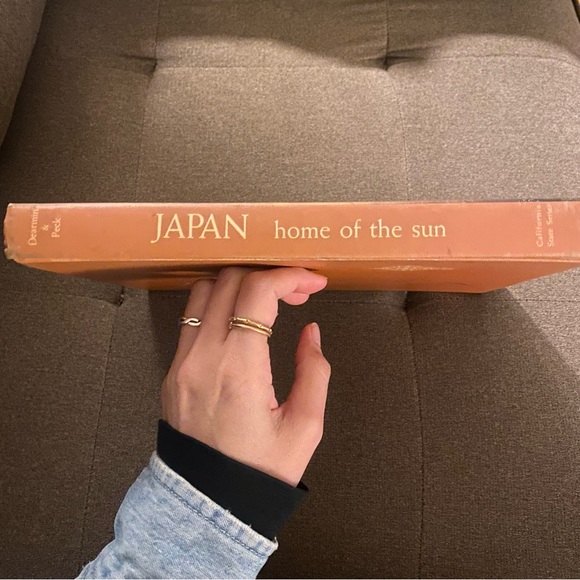 Vintage Japan home of the sun hardcover textbook Jennie dearmin helen peck 1965 - Picture 14 of 16
